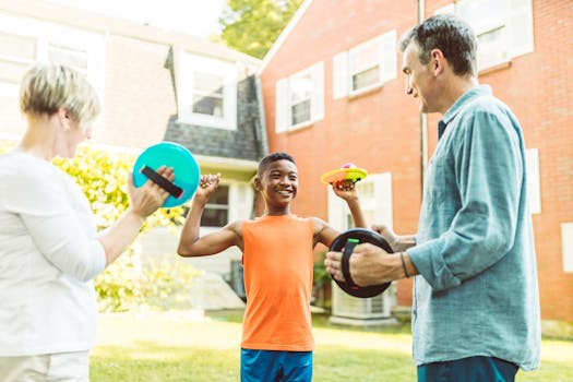 children playing gardening games