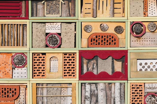 bee hotel construction