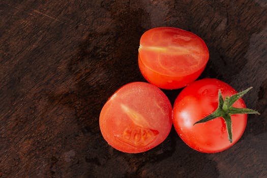 colorful fruits from the garden