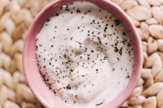 yogurt and fruit dip