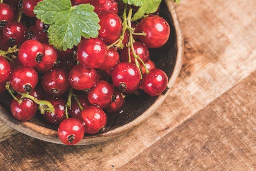 colorful fruits in a garden